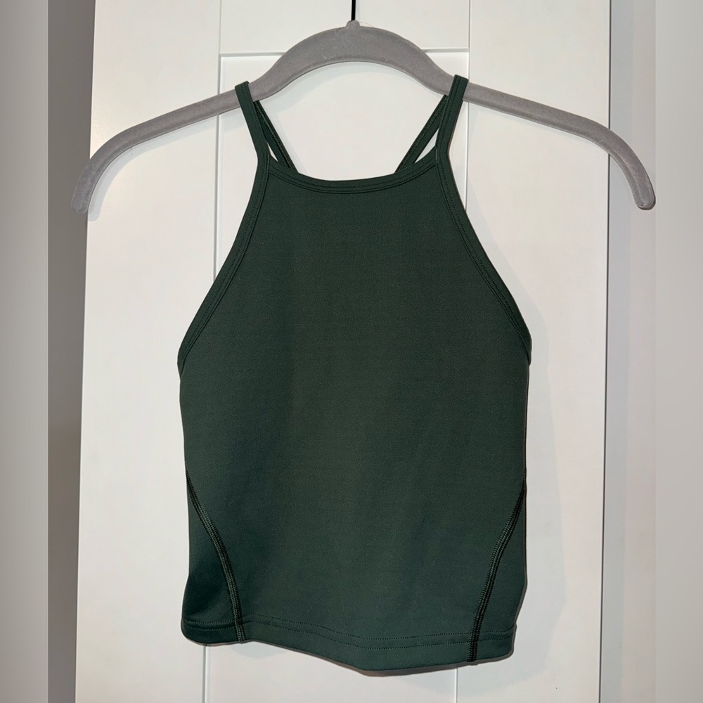 Lululemon Wunder Train High-Neck Cross Back Tank Top